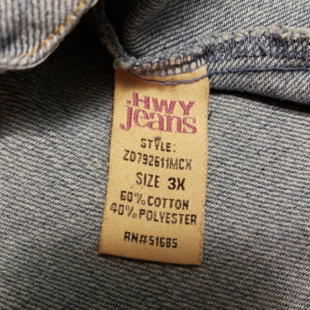 Stylish Cropped Jean Jacket - Picture 5 of 6